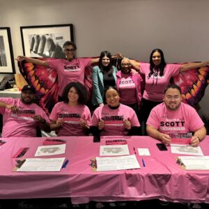 Group of volunteers for Helena Scott for Detroit City Council District 2