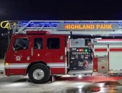 City of Highland Park fire truck